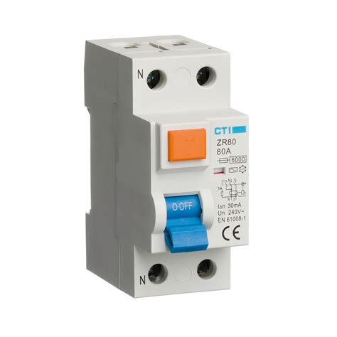 CTI 30mA Type A RCD 80A | Red Arrow Electrical