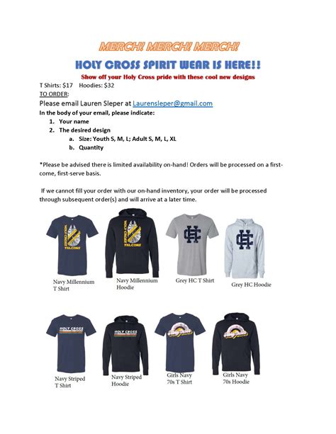 Holy Cross Apparel