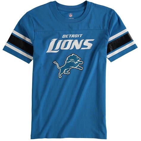 Detroit Lions Youth Blue Loyal Fan Gear T-Shirt