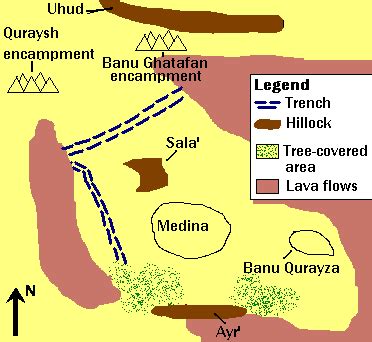 Battle Of Trench Map