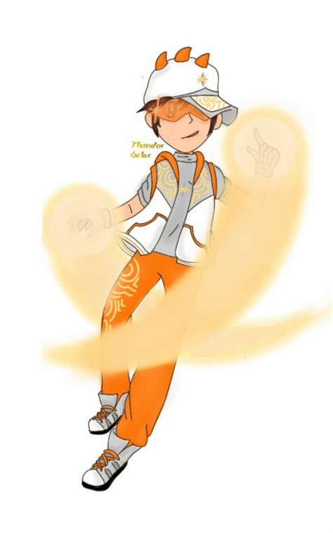 Boboiboy Solar by ThunderSolar on DeviantArt