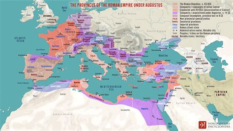 Provinces Of The Roman Empire