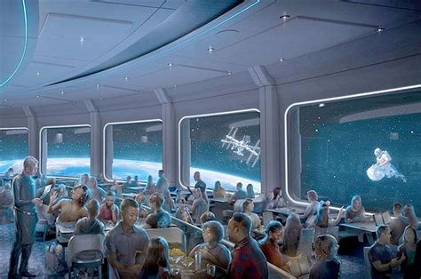 Take a sneak peek at Disney's Space 220 restaurant at Epcot ahead of ...