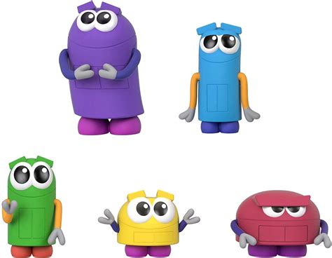 Buy Fisher-Price StoryBots Figure Pack, set of 5 figures featuring ...