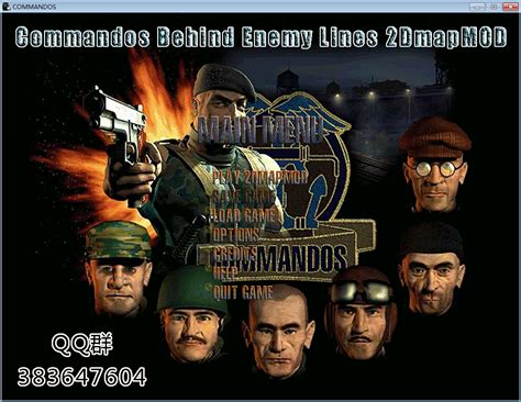 Commandos 1 : 2DmapMOD [ All 20 Missions ] for Commandos: Behind Enemy ...