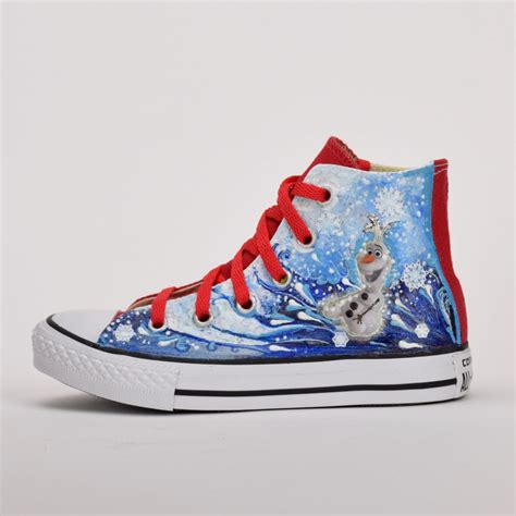 Kids Converse Custom Made Hand Painted Unique Design