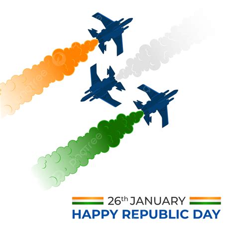 Indian Flag Concept Republic Day Trio Colors Air Force, Army, Airplan ...