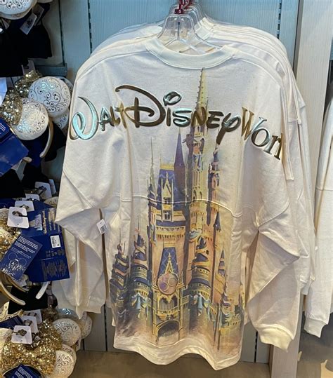 PHOTOS: 50th Anniversary Cinderella Castle Spirit Jersey Now Available ...