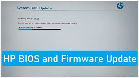 HP BIOS and Firmware Update || How to update hp bios and firmware in ...