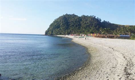 Mabua Pebble Beach in Surigao City: Pebble-lined shoreline, Cabanas ...