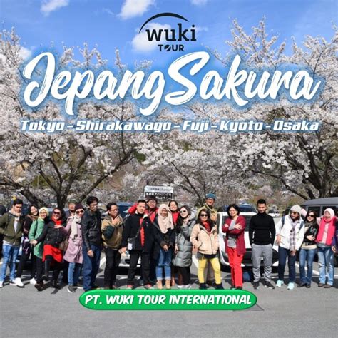 Open Trip Jepang Sakura Murah Start Jakarta - Wuki Travel