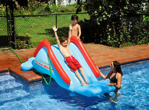 Inflatable Technology: All about Inflatable Swimming Pool Slides for ...