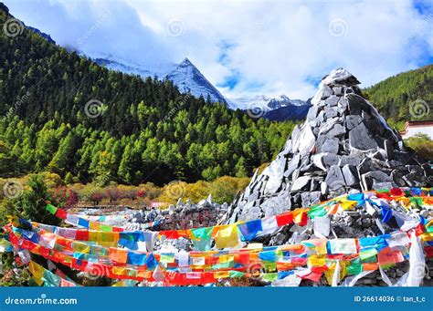 Shangri-La, Lost Horizon stock photo. Image of mountains - 26614036