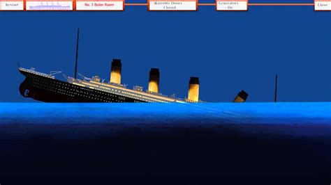 Titanic Sinking Simulator (Flash Game) - YouTube