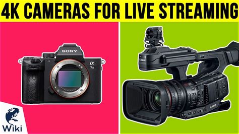 8 Best 4k Cameras For Live Streaming 2019 - YouTube