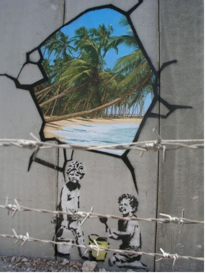 The Segregation Wall, Palestine, 2005 - Banksy Explained