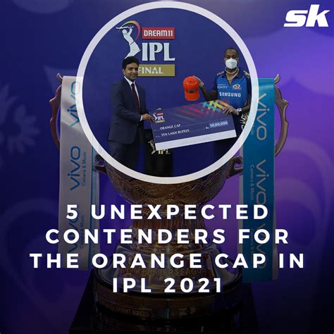 5 Unexpected Contenders for The Orange Cap in IPL 2021 - Sportskeeda ...