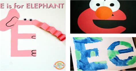 12 Easy Letter E Crafts & Activities | Kids Activities Blog - TechiAzi