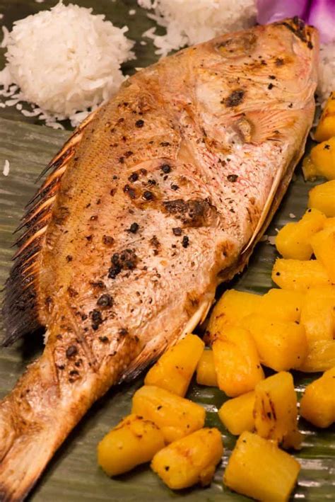 Marshallese Grilled Fish - International Cuisine