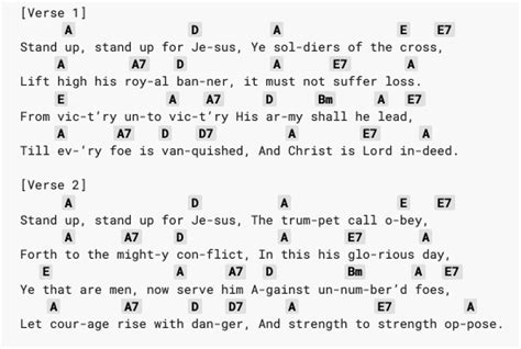 Stand Up for Jesus (Hymn)