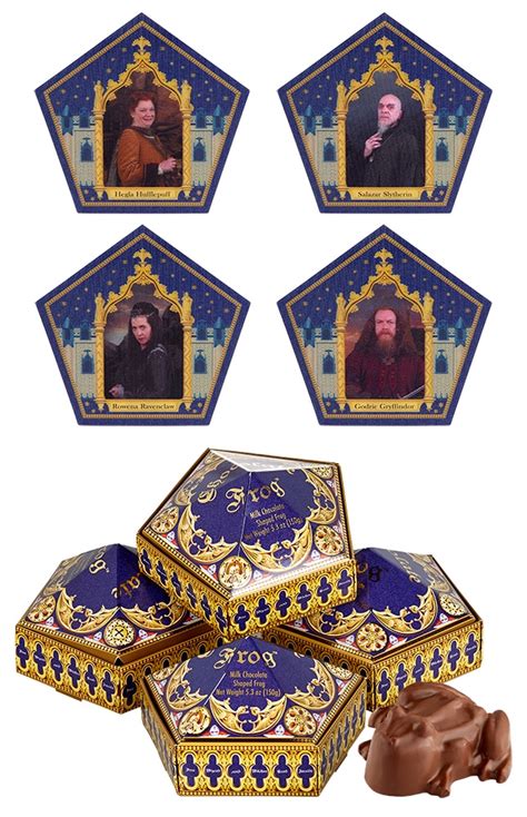 Chocolate Frog™ 4 Pack: Hogwarts™ House Founders | UNIVERSAL ORLANDO