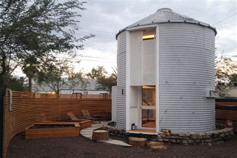 Grain Silo Converted Into A Cozy 340 Square Foot Small House ...