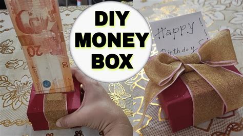 Diy Money Box Gift - Birthday Money Box Gift Idea My Inspiration Corner ...