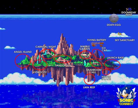 Sonic 3 Knuckles Map