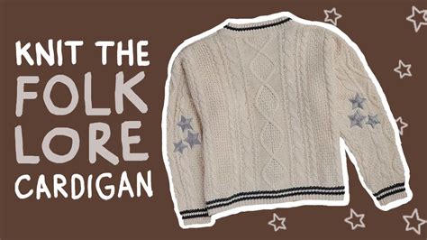 how to knit the taylor swift folklore cardigan - back panel pt. 1 (rows ...