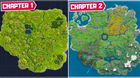 Fortnite Chapter One Season One Map