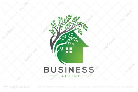 Landscaping House Logo