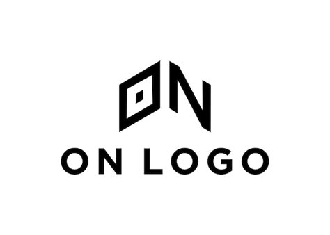 Premium Vector | On logo design vector illustration