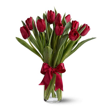 Red Tulip Bouquet