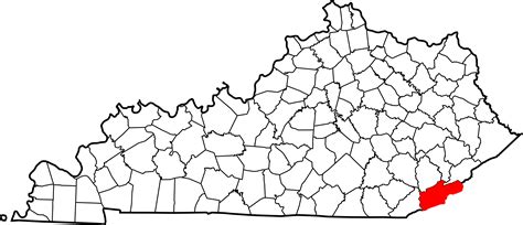 File:Map of Kentucky highlighting Harlan County.svg - Wikimedia Commons