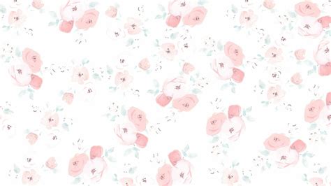 Download Pastel Pink Floral Desktop Wallpaper | Wallpapers.com