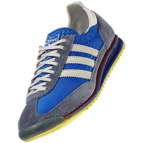 adidas Originals SL 72 Vintage Trainers Mens Blue Retro Sneakers ...