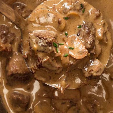 Slow Cooker Beef Stroganoff Stew | RecipeTin Eats