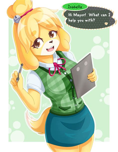 Isabelle | Animal Crossing by Aphexxtal on DeviantArt