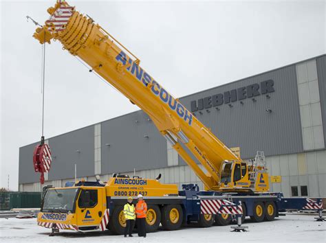 Ainscough Adds Two New Cranes To Fleet | Ainscough Group