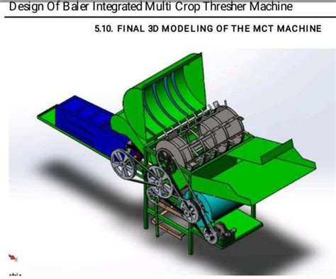 Thresher machine - download free 3D model by fikrubekele - Cad Crowd