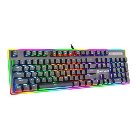 REXUS LEGIONARE MX10 RGB MECHANICAL GAMING KEYBOARD - Blossom Toko ...