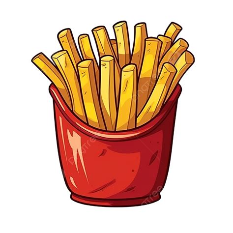 French Fries Fast Food Cartoon, Food Clipart, Cartoon Clipart, Fries ...