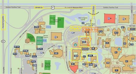 Fiu Modesto Maidique Campus Map