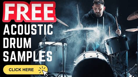 FREE DRUM SAMPLE PACK 500 acoustic drum samples download zip Free ...