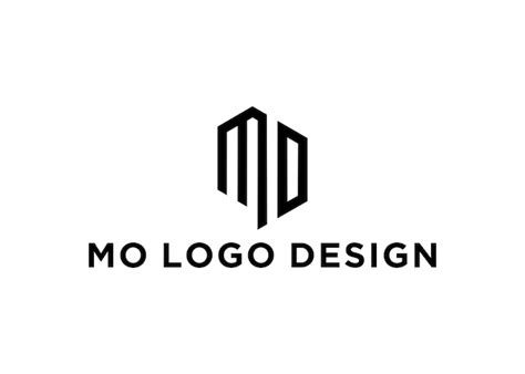 Premium Vector | Mo logo design vector illustration