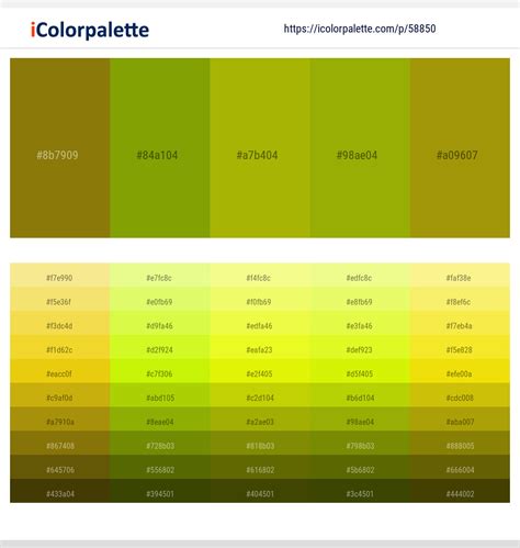 2 Latest Color Schemes with Pistachio And Pistachio Color tone ...