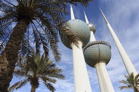 Kuwait towers, the famous landmark in … – License image – 70250843 ...