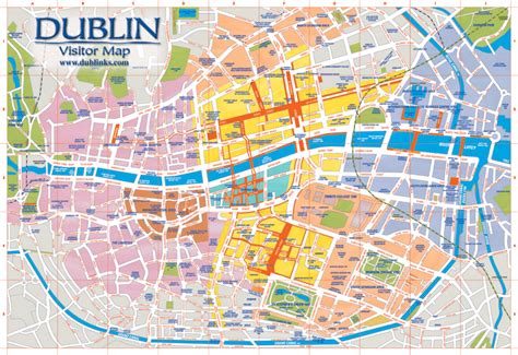 dublin map | Dublín, Irlanda, Extranjero