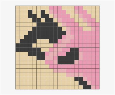 Diamond Pixel Art Grid