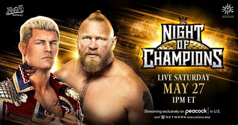 Everything You Need to Know For WWE Night of Champions 2023 | News ...